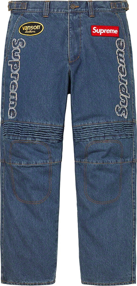 Supreme®/Vanson Leathers® Cordura® Denim Racing Pant view 7